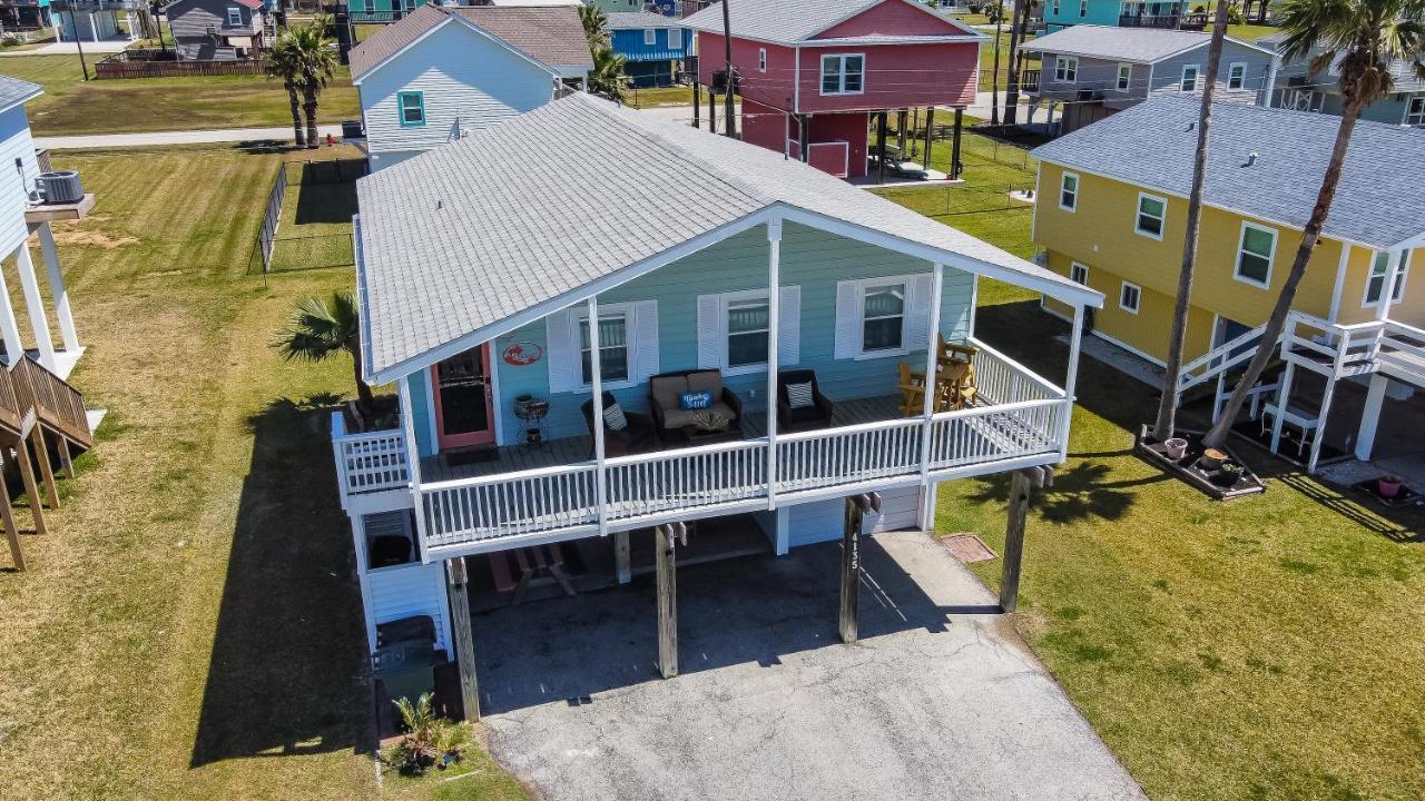 One-Of-A-Kind Beach Home With Lounge Bar Game Room Galveston Exterior foto